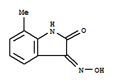 (3Z)-7-甲基-1H-吲哚-2,3-二酮-3-肟