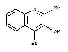 4-溴-2-甲基-3-羟基喹啉