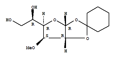 2-O-亚环己基-3-O-甲基-α-D-呋喃葡萄糖