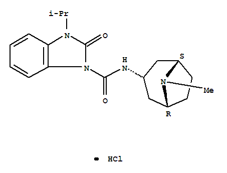 N-(8-甲基-8-氮杂双环[3.2.1]辛烷-3-基)-2-氧代-3-丙-2-基苯并咪唑-1-甲酰胺盐酸盐