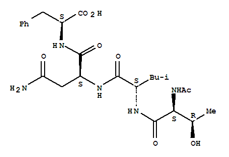 AC-THR-LEU-ASN-PHE-OH