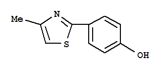 2-(4-羟基苯基)-4-甲基噻唑