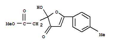 2-[5-(4-甲基苯基)-3-氧代呋喃-2-基]过氧乙酸甲酯