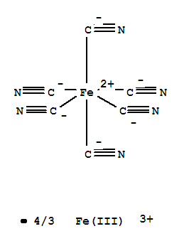 亚铁氰化铁