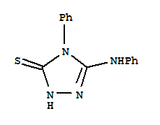 5-苯氨基-4-苯基-2,4-二氢-3H-1,2,4-三唑-3-硫酮