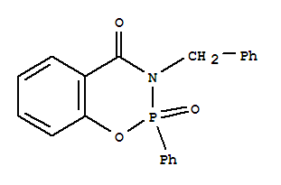 8-氧代-8-苯基-9-(苯基甲基)-7-氧杂-9-氮杂-8-磷杂双环[4.4.0]癸-1,3,5-三烯-10-酮