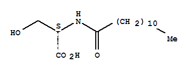 N-十二碳酰-L-丝氨酸; 1-月桂酰-L-丝氨酸