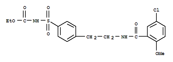 4-[2-(5-氯-2-甲氧基苯甲酰胺)-乙基]-苯磺酰胺基-甲酸乙酯