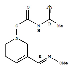 [3-[(E)-甲氧基亚氨基甲基]-5,6-二氢-2H-吡啶-1-基]N-[(1R)-1-苯基乙基]氨基甲酸酯