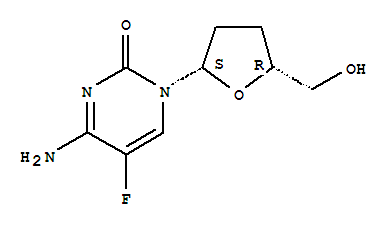 4-氨基-5-氟-1-[(2S,5R)-5-(羟基甲基)四氢呋喃-2-基]嘧啶-2-酮