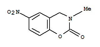 3-甲基-6-硝基-4H-1,3-苯并恶嗪-2-酮