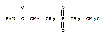 3-[(2-氯乙基)磺酰基]丙酰胺