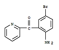 2-(2-氨基-5-溴-苯甲酰基)吡啶