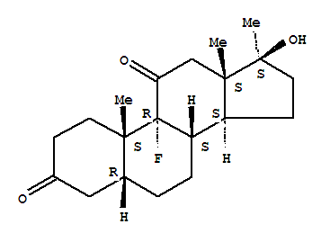 9-氟-17beta-羟基-17-甲基-5beta-雄甾烷-3,11-二酮