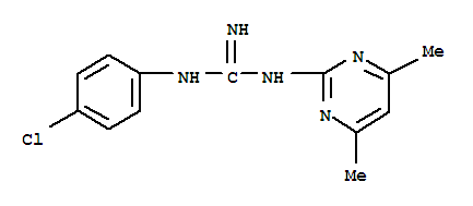 N-(4-氯苯基)-N-(4,6-二甲基嘧啶-2-基)胍