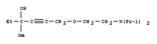 3-甲基-6-[2-(二异丙基氨基)乙氧基]-4-己炔-3-醇