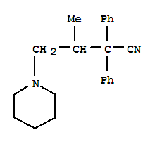 beta-甲基-alpha,alpha-二苯基哌啶-1-丁腈