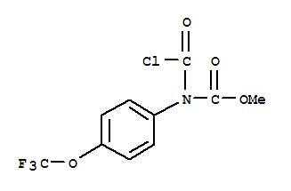 N-氯甲酰基-N-[4-(三氟甲氧基)苯基]氨基甲酸甲酯