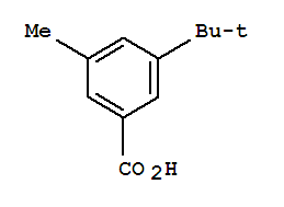 5-叔-丁基间甲基苯甲酸