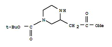 N-4-叔丁氧羰基-2-哌嗪乙酸甲酯