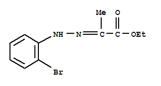 (E)-乙基-2-(2-(2-溴苯基)腙基)丙酸酯