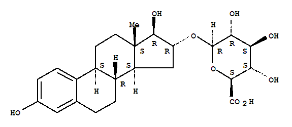 雌三醇-16beta-D-葡糖苷酸; 3,17b-二羟基-1,3,5(10)-雌甾三烯-16a-基-beta-D-葡糖苷酸
