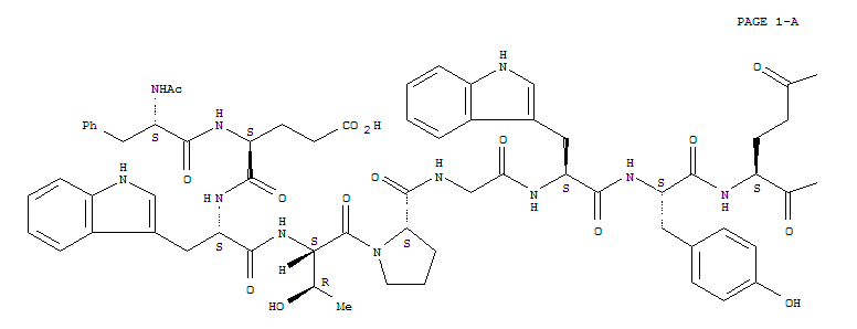 AC-PHE-GLU-TRP-THR-PRO-GLY-TRP-TYR-GLN-L-AZETIDINE-2-CARBONYL-TYR-ALA-LEU-PRO-LEU-NH2