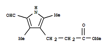 3-(5-甲酰基-2,4-二甲基-1H-吡咯-3-基)丙酸甲酯