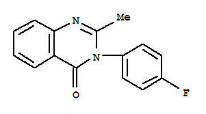3-对氟苯基-2-甲基-4(3h)-喹唑烷酮