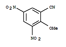 2-甲氧基-3,5-二硝基苯甲腈
