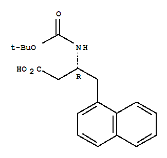 Boc-(R)-3-氨基-4-(1-萘基)-丁酸