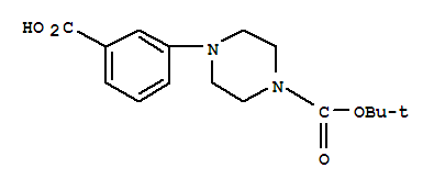 3-(4-BOC-哌嗪-1-基)苯甲酸