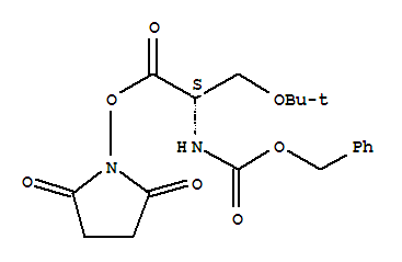 2,5-二氧代-1-吡咯烷基N-[(苄氧基)羰基]-O-(2-甲基-2-丙基)丝氨酸酯