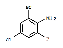 2-溴-4-氯-6-氟苯胺