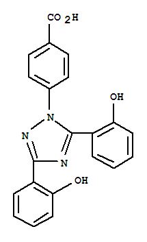 地拉罗司; 4-[3,5-二(2-羟基苯基)-1,2,4-三唑-1-基]苯甲酸
