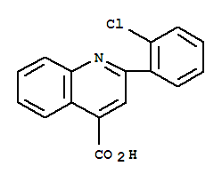 2-(2-氯-苯基)-喹啉-4-羧酸