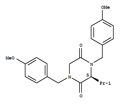 (R)-N,N'-双对甲氧苄基-3-异丙基哌嗪-2,5-二酮