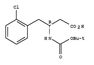 Boc-(R)-3-氨基-4-(2-氯苯基)丁酸