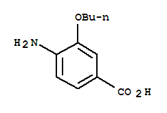 3-丁氧基-4-氨基苯甲酸