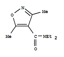 N,N-二乙基-3,5-二甲基-1,2-恶唑-4-甲酰胺
