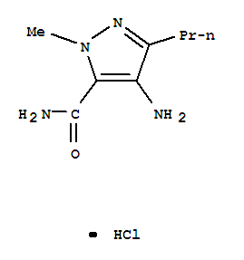 4-氨基-1-甲基-3-丙基吡唑-5-甲酰胺盐酸盐
