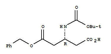 Boc-L-beta-谷氨酸 5-苄酯; N-叔丁氧羰基-L-beta-谷氨酸 5-苄酯
