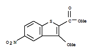 甲基3-甲氧基-5-硝基-2,3-二氢-1-苯并噻吩-3-羧酸酯