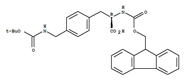 Fmoc-(Boc-4-氨甲基)-D-苯丙氨酸