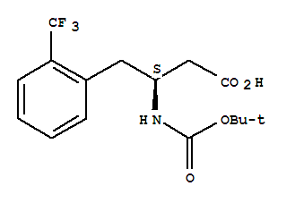 Boc-(S)-3-氨基-4-(2-三氟甲苯基)丁酸