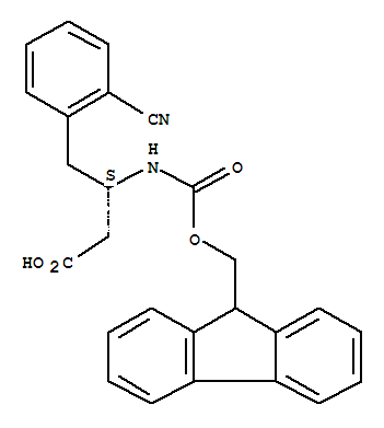 Fmoc-(s)-3-氨基-4-(2-氰基苯基)丁酸