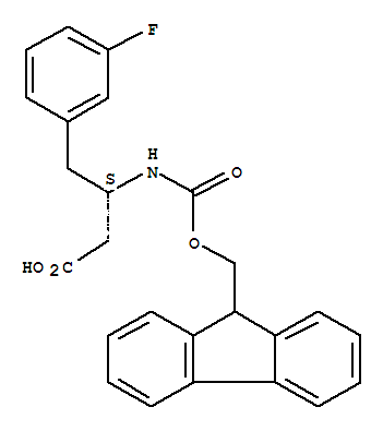 FMOC-(S)-3-氨基-4-(3-氟苯基)-丁酸