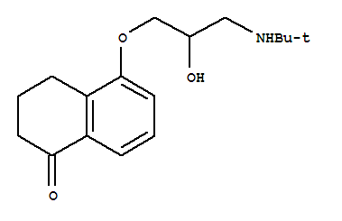 布诺洛尔; 5-[(2R)-3-(叔丁基氨基)-2-羟基丙氧基]-3,4-二氢-2H-萘-1-酮