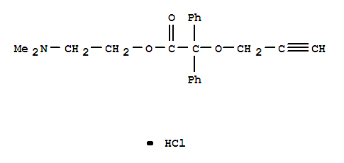 2-(2,2-二苯基-2-丙-2-炔氧基乙酰基)氧乙基-二甲胺盐酸盐