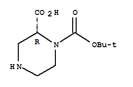 (R)-1-Boc-哌嗪-2-羧酸; (R)-哌嗪-1,2-二羧酸 1-叔丁酯